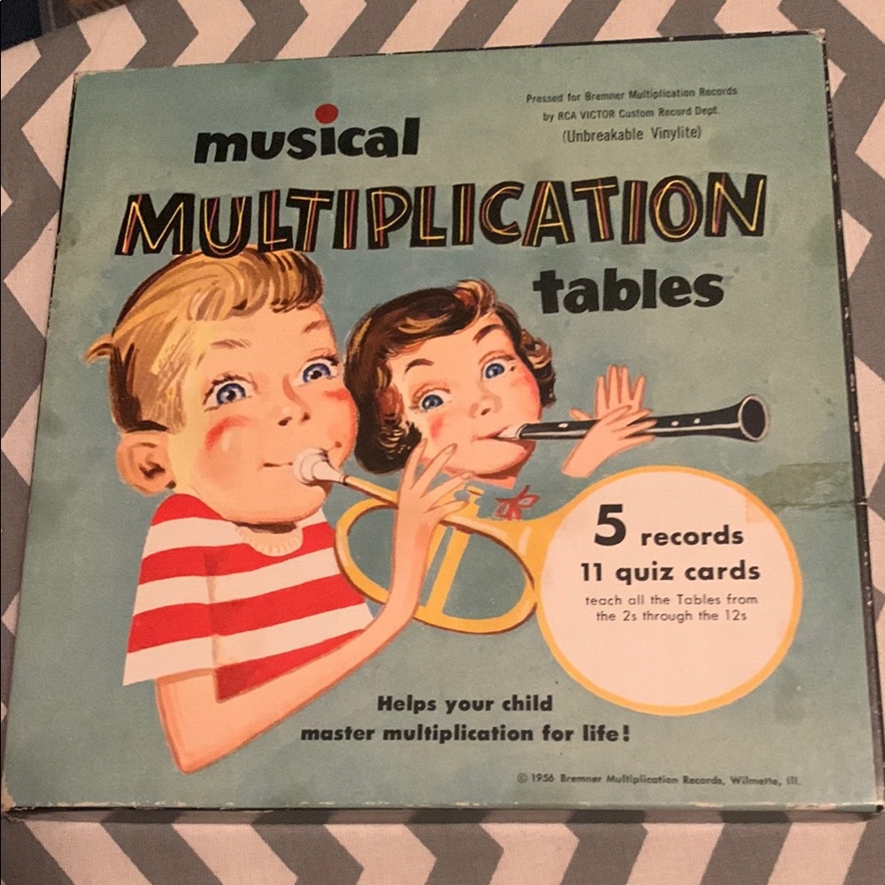 Musical Multiplication Tables Kids Toy